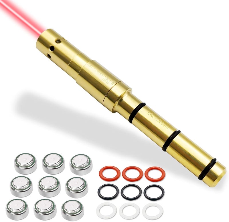 BOOLIT EYE Special Laser Boresighter End Barrel Laser Bore Sight Accurately and Easy to Fit Revolvers Pistols Rifle and Air Guns - Image 1